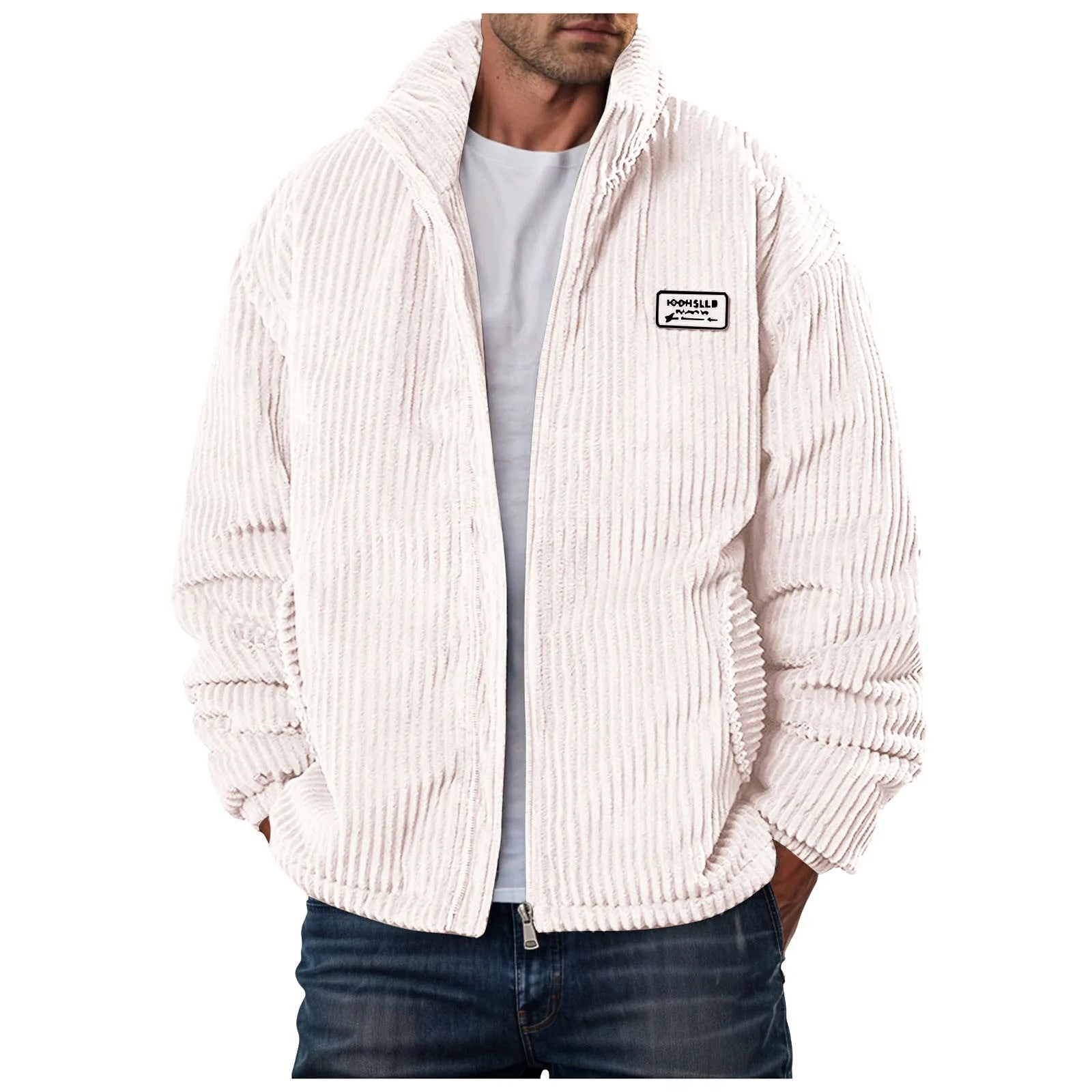 Corduroy Padded Winter Coat